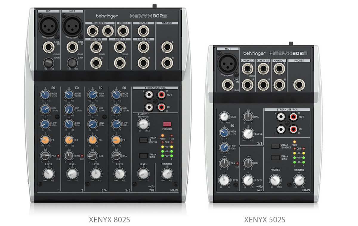 NAMM 2023 Behringer switches from synths to mixers with 2 new compact consoles for podcasters