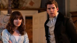 Eloise and Colin in Bridgerton season 2