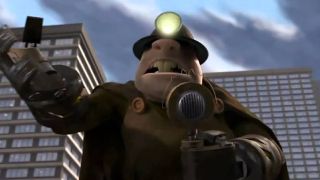 The Underminer in The Incredibles.