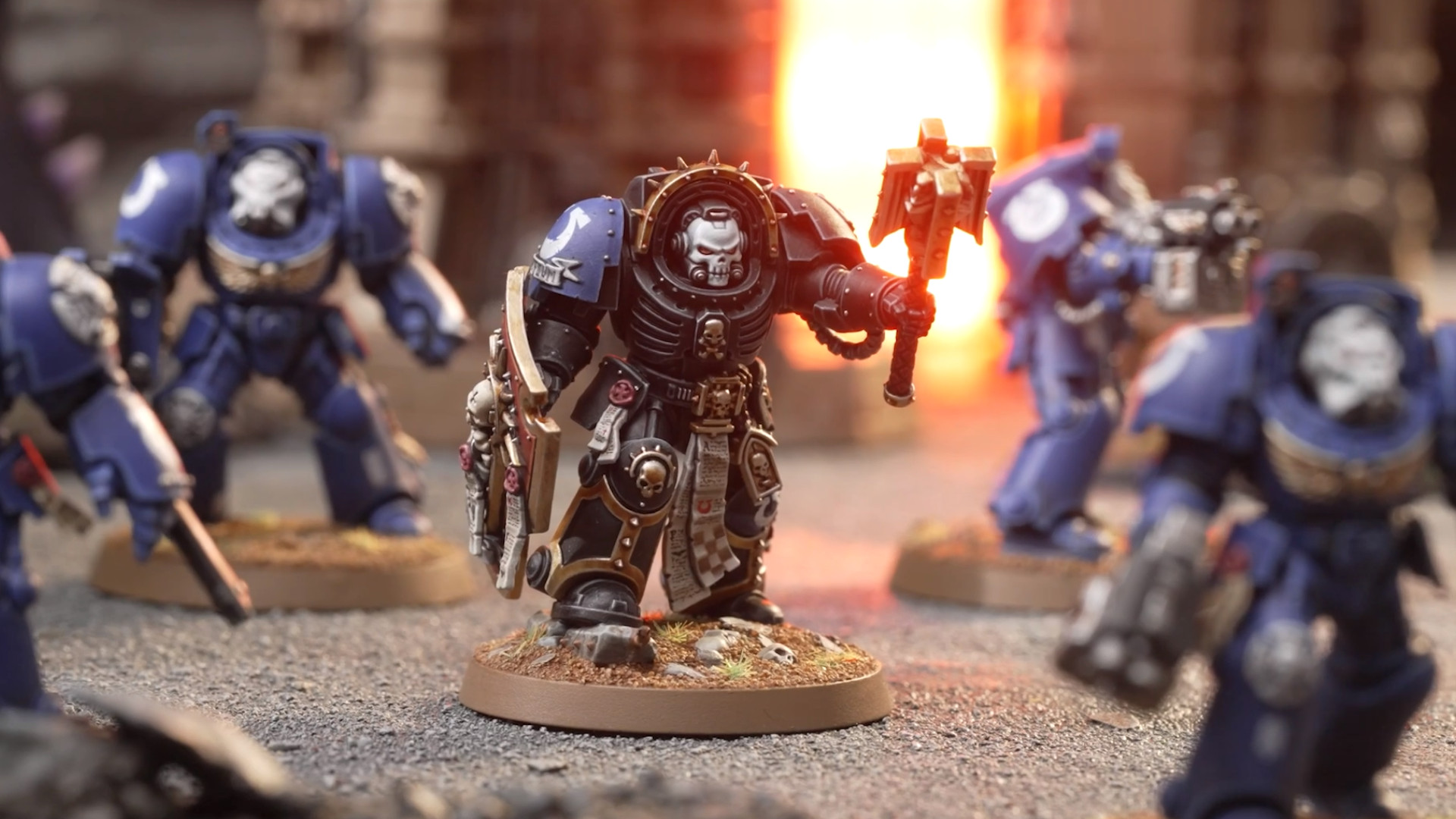 Terminators are led by a Chaplain in Warhammer 40,000