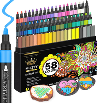 NICETY Acrylic marker 58 set