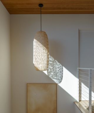 staircase wall decor ideas pendant lighting