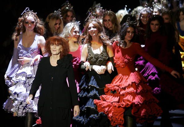 Sonia Rykiel at a 2005 fashion show.