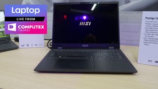 MSI Prestige 16 Studio EVO at Computex 2023