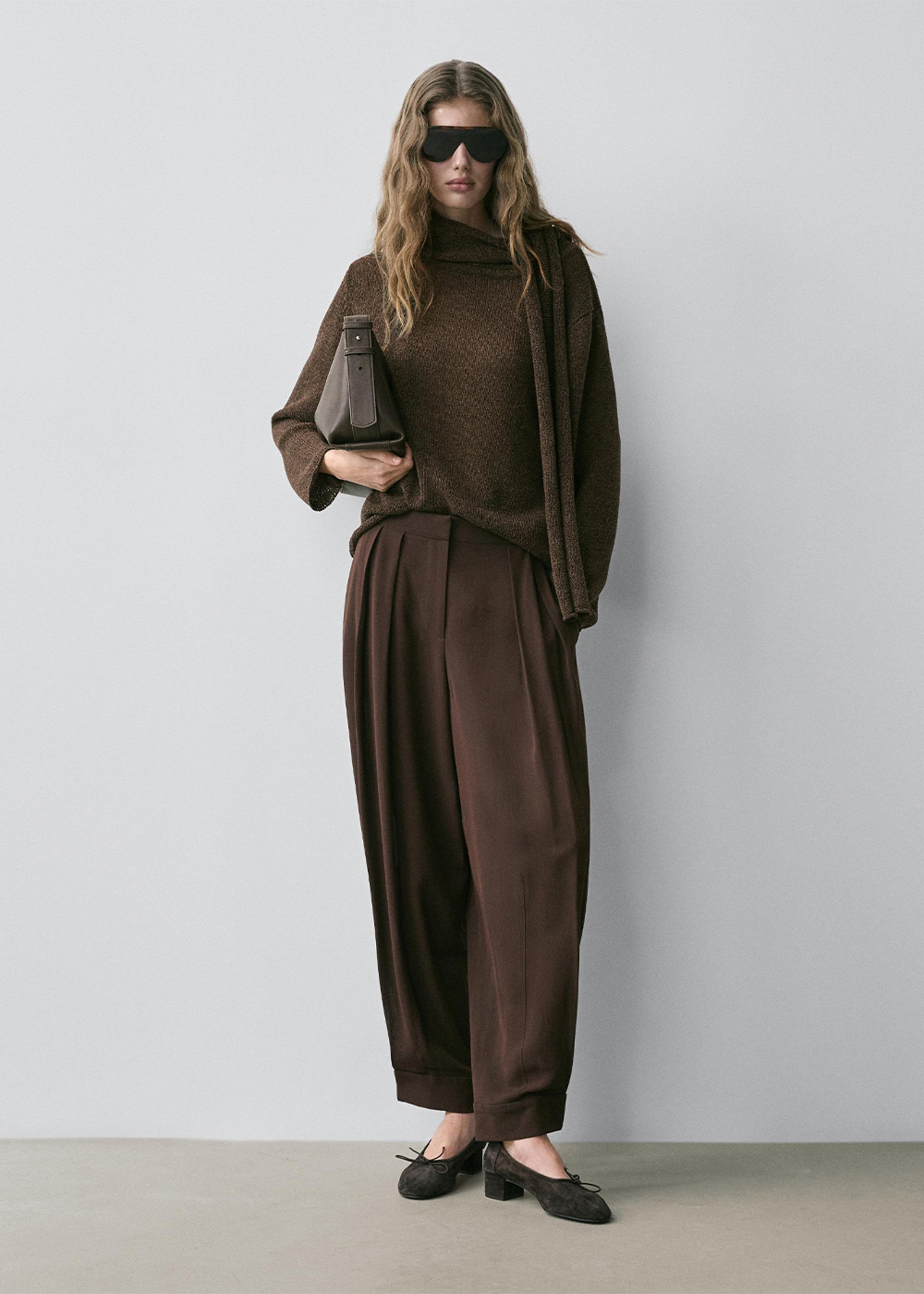 Massimo Dutti, Darted Sarouel Trousers