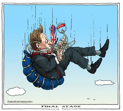 Editorial Cartoon World Brexit