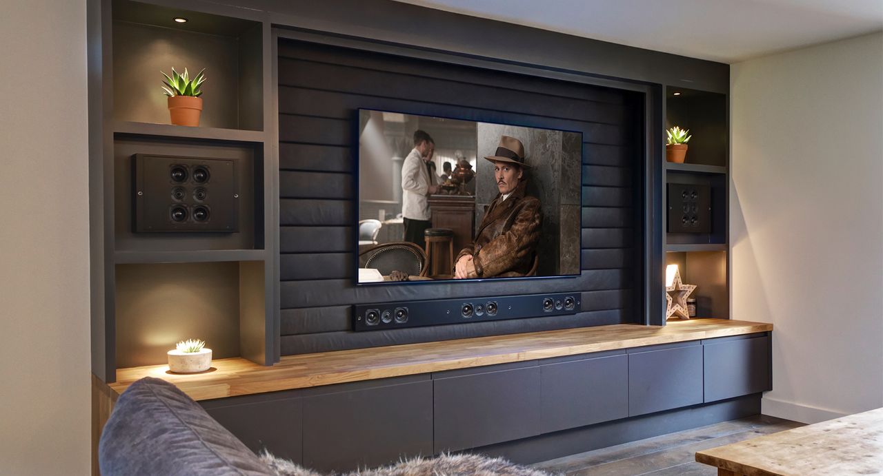Media wall ideas how to house your tech stylishly Livingetc