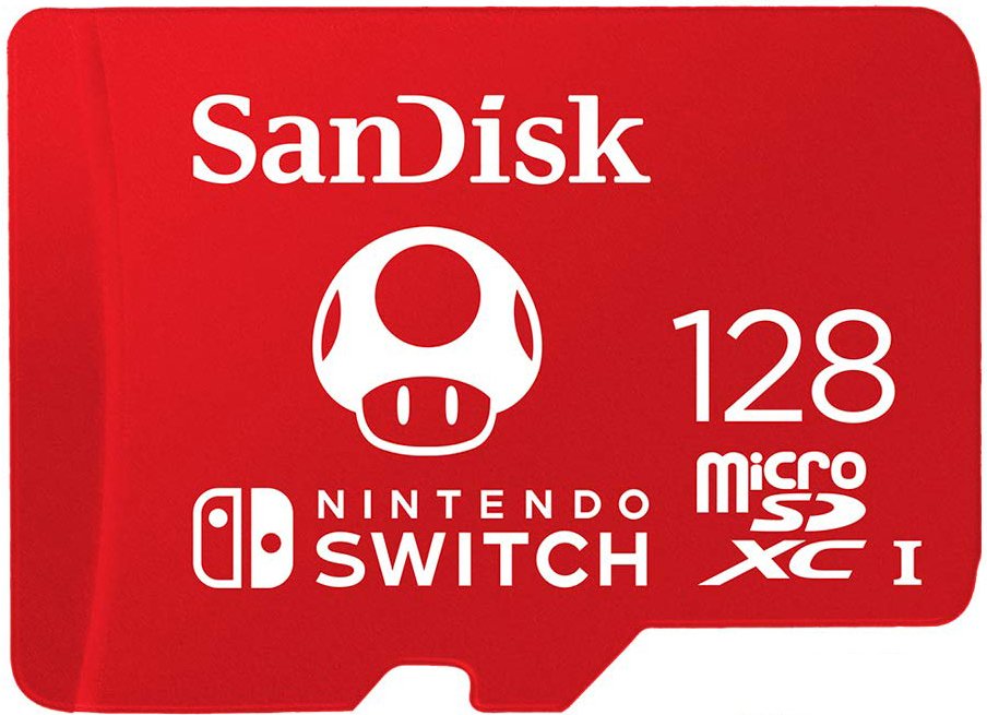 SanDisk 128GB microSD card