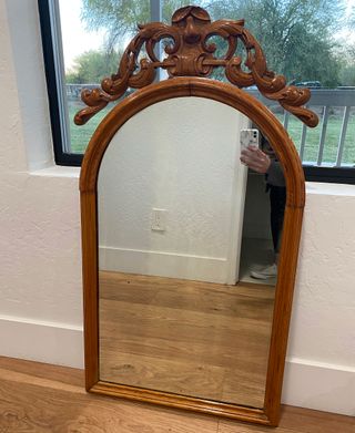 DIY vintage mirror upgrade