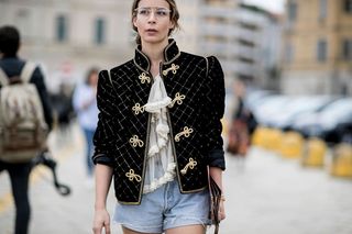 Milan fashion week, Street style