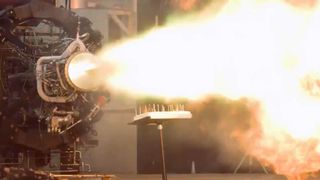 Firefly Aerospace used a Reaver rocket engine to light candles on a birthday cake to celebrate the 43rd birthday of co-founder and investor Max Polyakov in a June 30, 2020 video.
