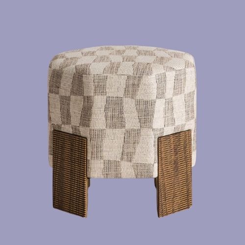Alvin Footstool, Kimber Jacquard, Uk