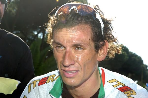 Filippo Pozzato (Team Katusha) looks tired after stage 6.