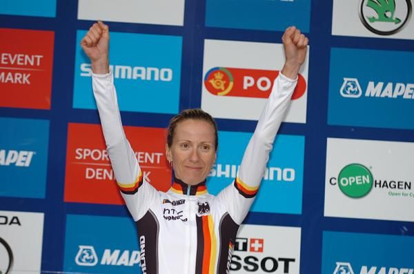 Judith Arndt (Germany) the 2011 world champion in the time trial