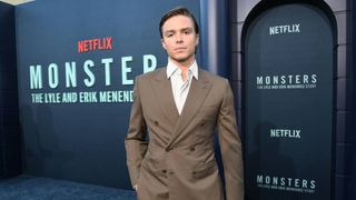 Nicholas Chavez attends Netflix&#039;s Monsters: The Lyle and Erik Menendez Story premiere in LA