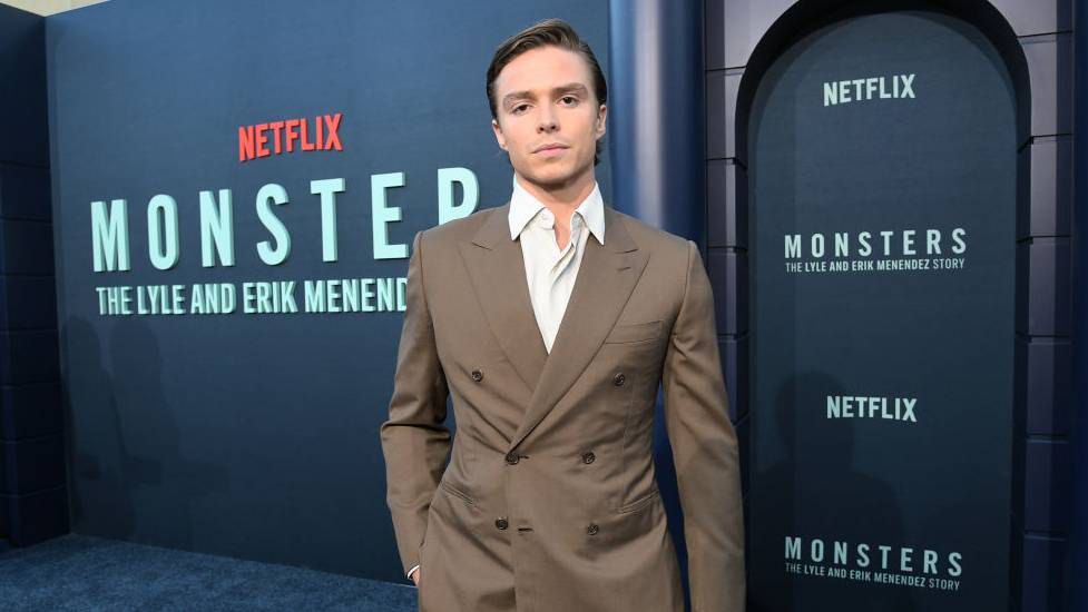 Nicholas Chavez attends Netflix's Monsters: The Lyle and Erik Menendez Story premiere in LA