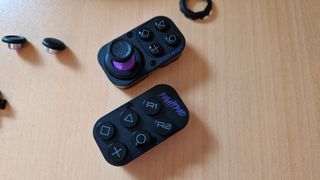 Victrix Pro BFG review image showing the face button modules