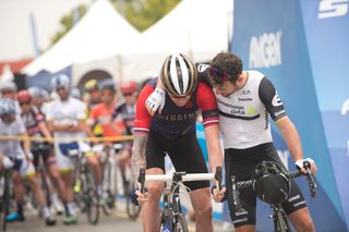 Bradley Wiggins and Mark Cavendish on stage two of the 2016 Tour of California