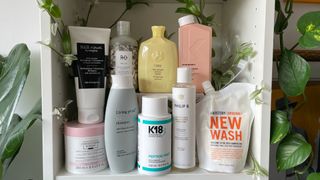 A selection of the best shampoos for fine hair tested for this guide