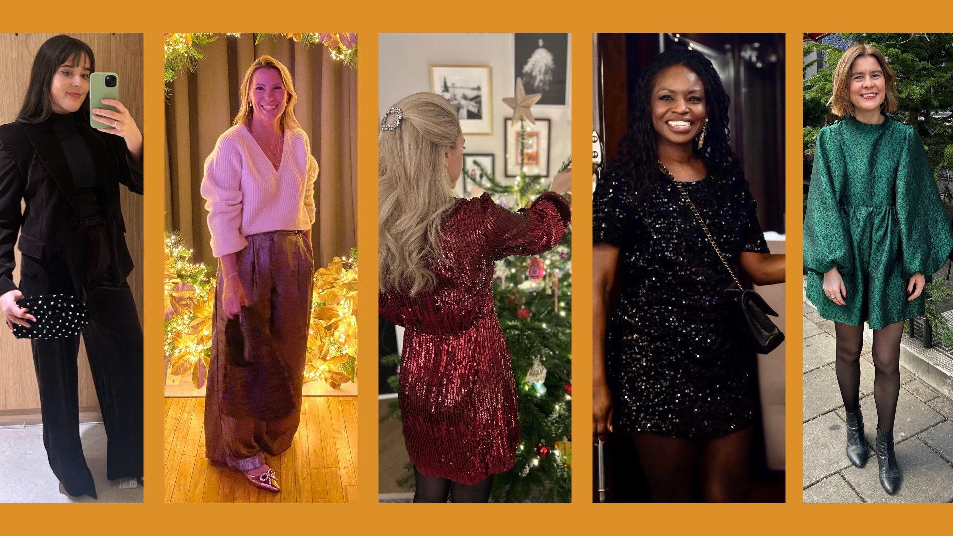 No secrets here; these are the style rules the woman&home fashion team stick to for Christmas party outfits