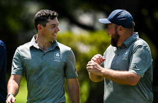 McIlroy and Lowry laugh at the Tokyo 2020 Olympics