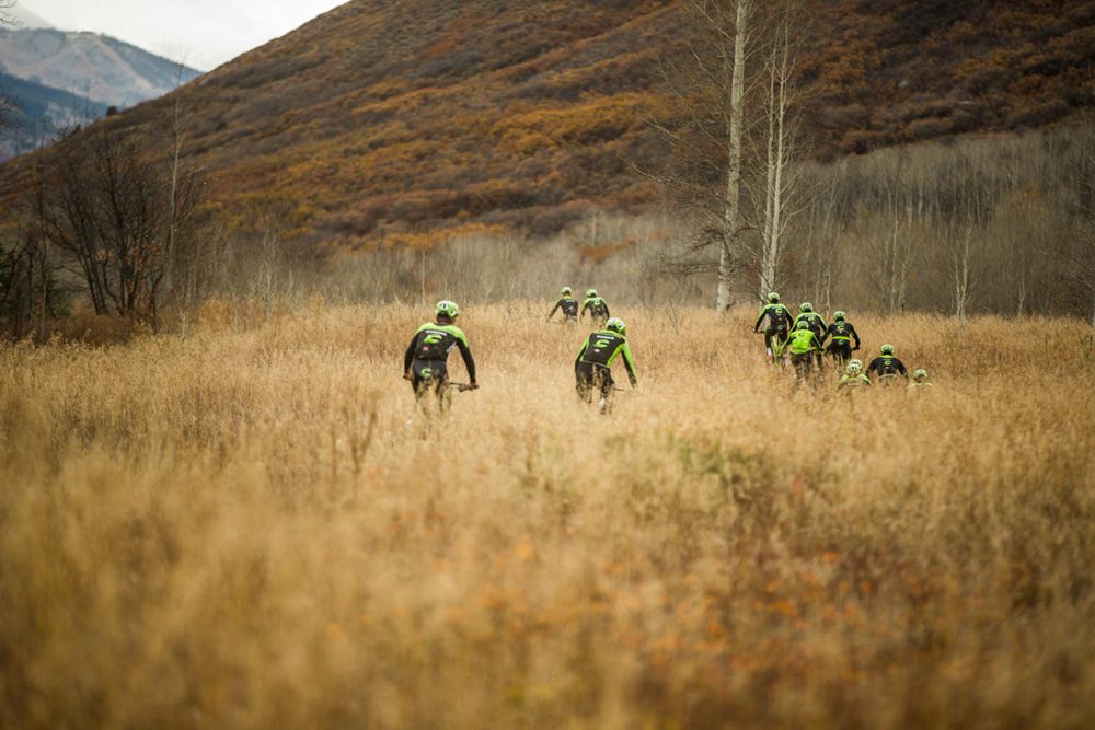 The Cannondale Garmin riders