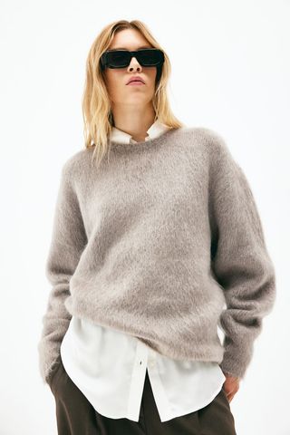 Mohair-Blend Jumper