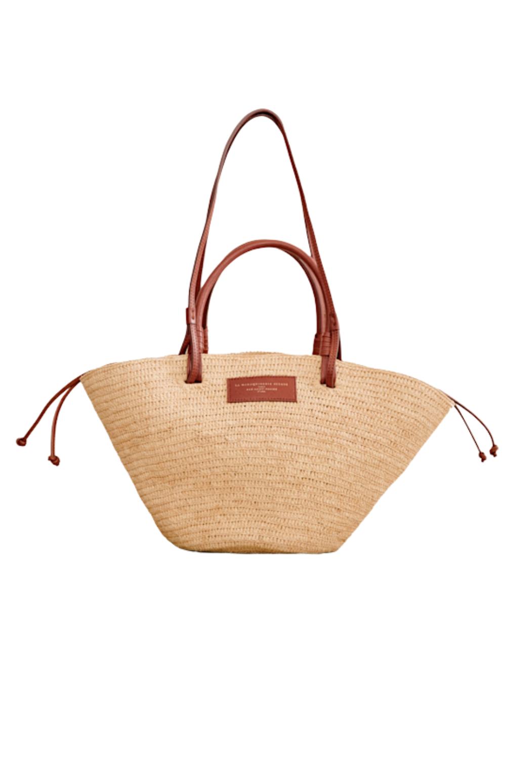 Justine Basket Bag - Natural Raffia - Raffia - Sézane