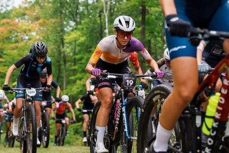 Sofia Gomez Villafa&ntilde;e (Specialized) at the Chequamegon MTB Festival presented by Trek