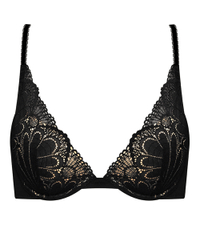 5. Refined Glamour Wired Push-Up Bra
RRP: £37
Sponsored
Another bra from Wonderbra's excellent range that is a must-have for your underwear drawer is this pretty under-wired push up bra. 
An online exclusive with M&amp;S, this bra does pretty and practicality, with structured lace detail finished in stretch fabric for a comfortable fit. The padded cups are more comfortable than other push up bras, creating a flattering silhouette under tops and dresses. 