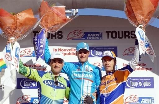 The final podium
