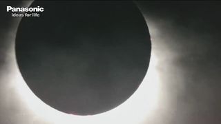 Solar Eclipse at Totality, Nov. 13, 2012 (EST)