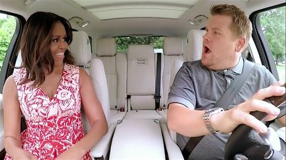 Michelle Obama joined James Corden for Carpool Karaoke
