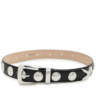 Khaite Benny studded leather belt