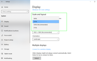 Adjust Your Display Scaling