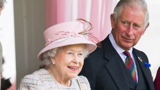 Queen Elizabeth II and Prince Charles, Prince of Wales attend the 2017 Braemar Highland Gathering at The Princess Royal and Duke of Fife Memorial Park on September 2, 2017 in Braemar, Scotland.