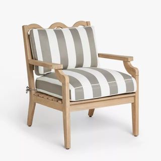 John Lewis Squiggle Garden Lounge Chair