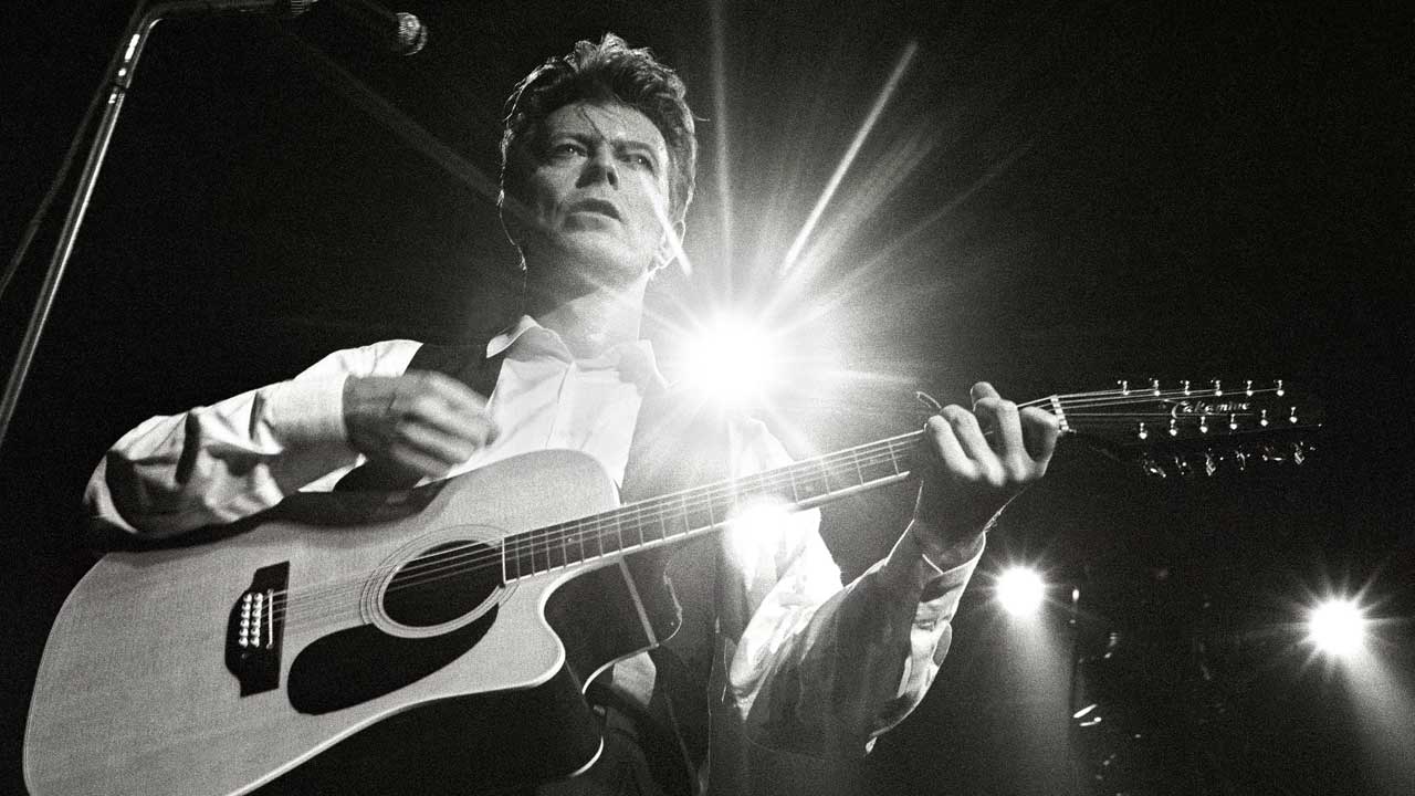 David Bowie onstage