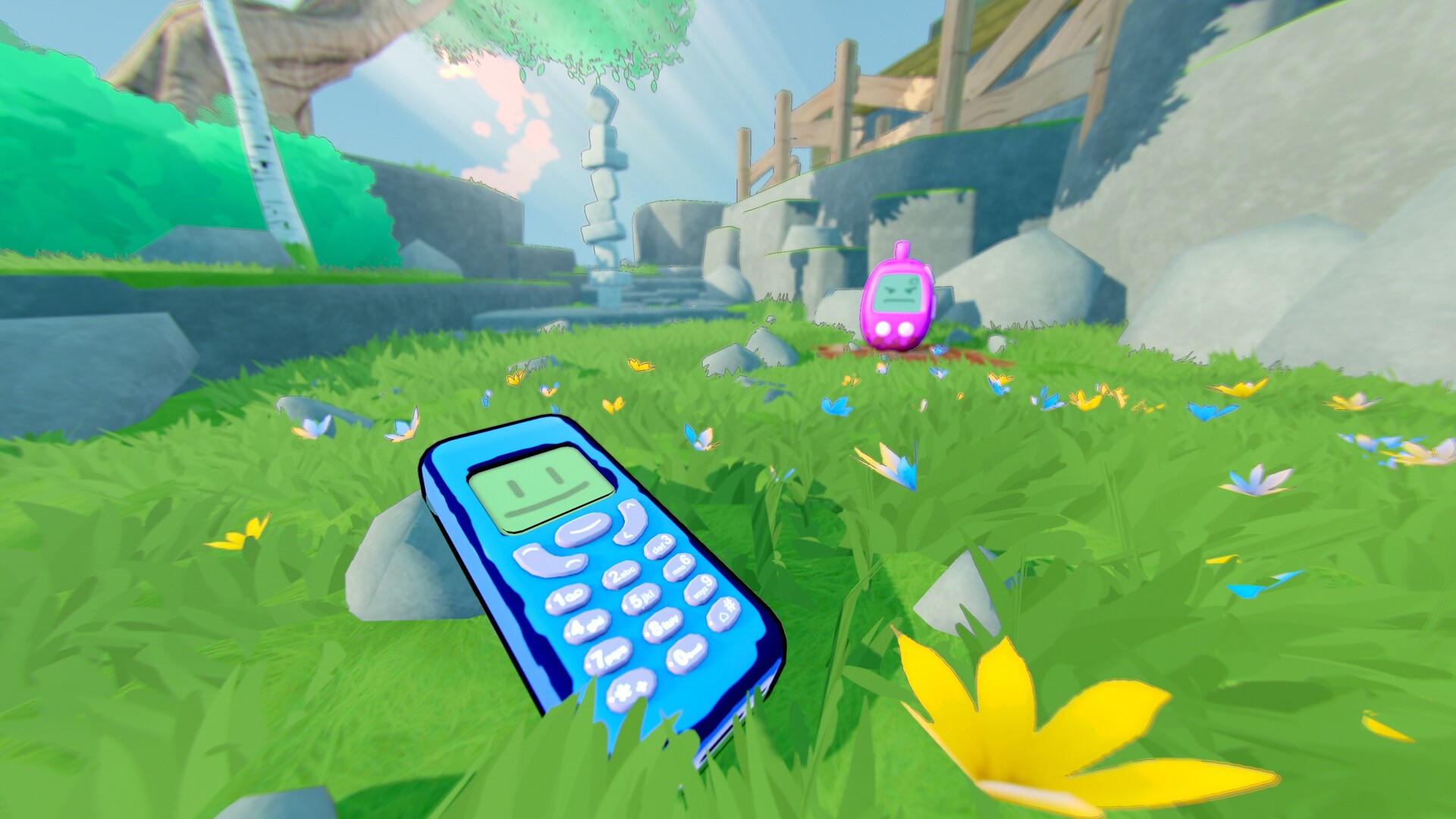 A screenshot from Flipping is Hard video game