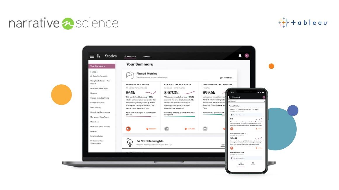 Narrative Science and Tableau