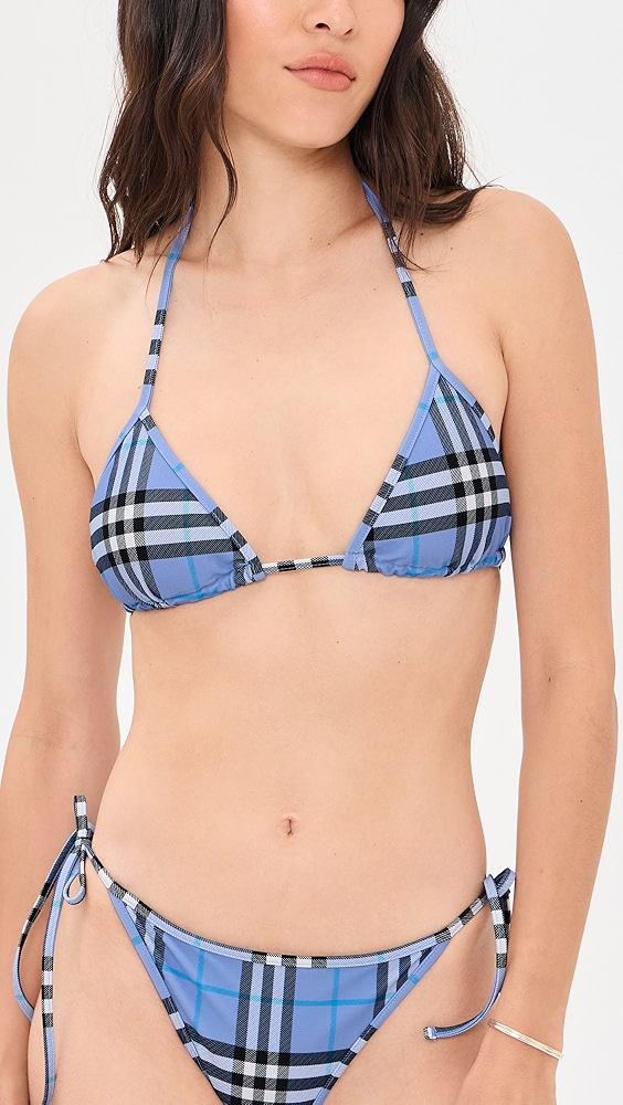 Burberry Sadie Checkered Top