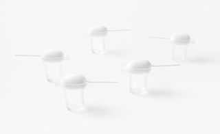 Collection of Pinch Air Lids by Nendo for Salone del Mobile 2018