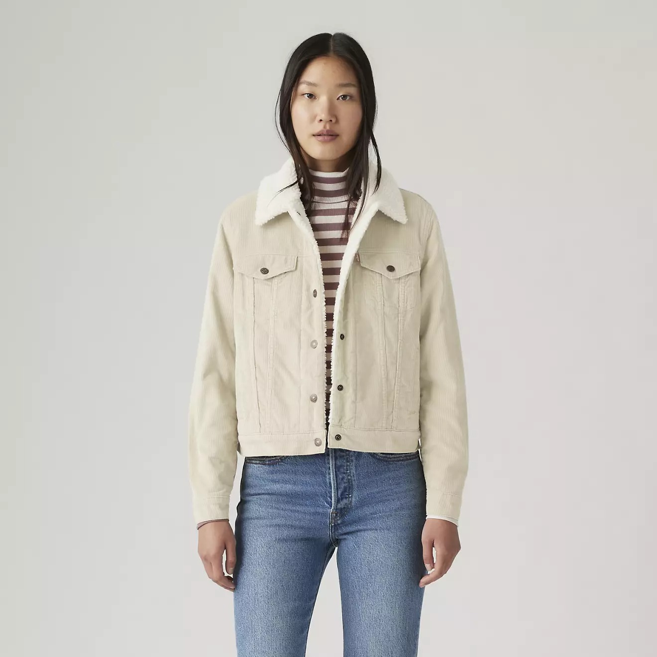 levi, Sherpa Trucker Jacket