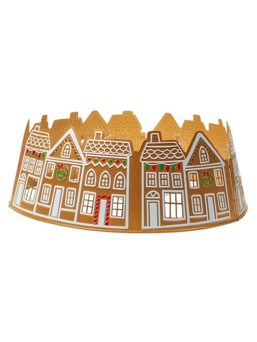 Led Gingerbread House Tree Skirt