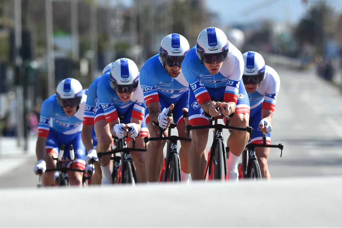 FDJ continue team time trial progression with third place in Tirreno ...