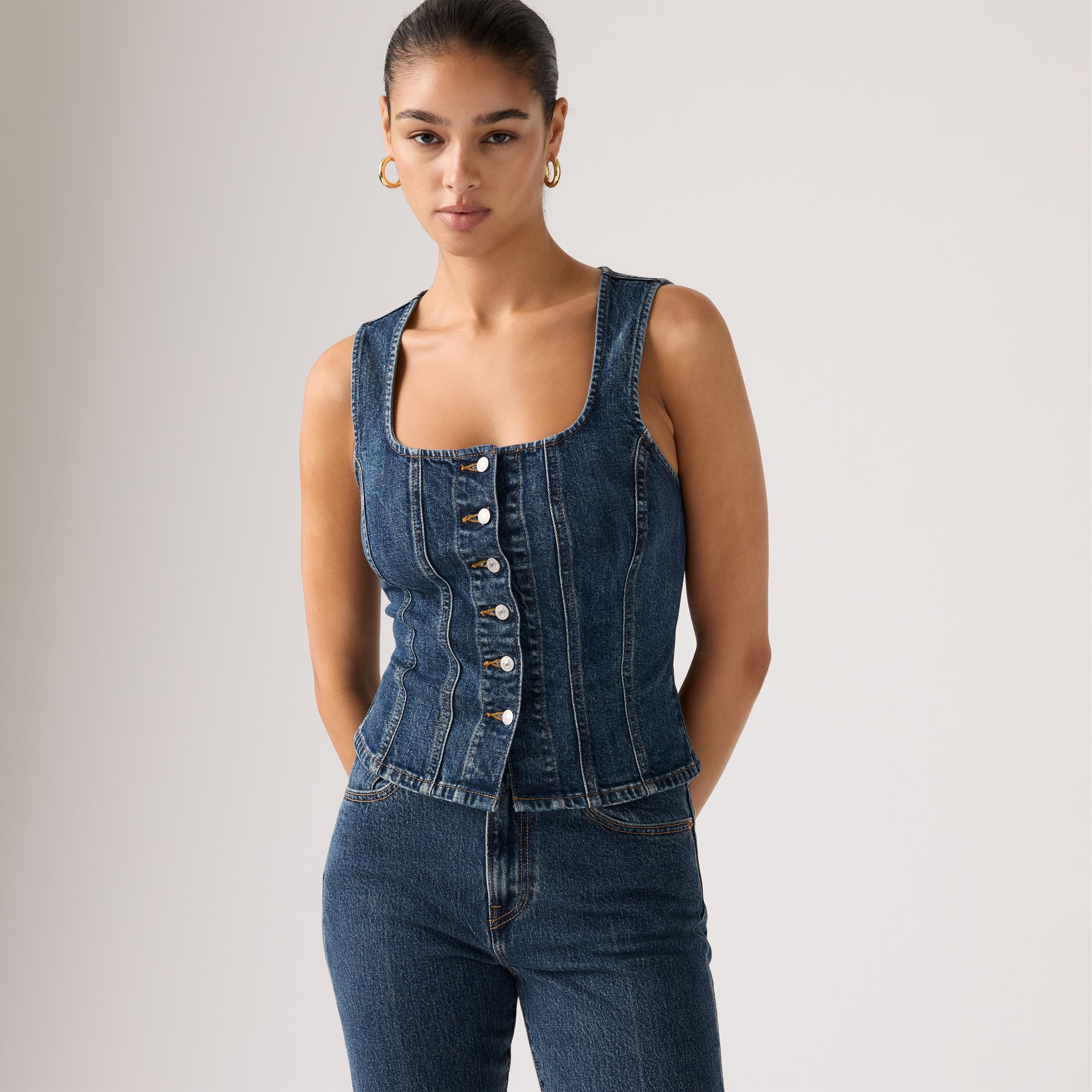 Sculpted Sleeveless Top