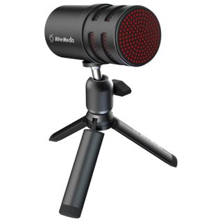 Render of the AVerMedia VERSATI go (AM310G2) microphone on a white background.