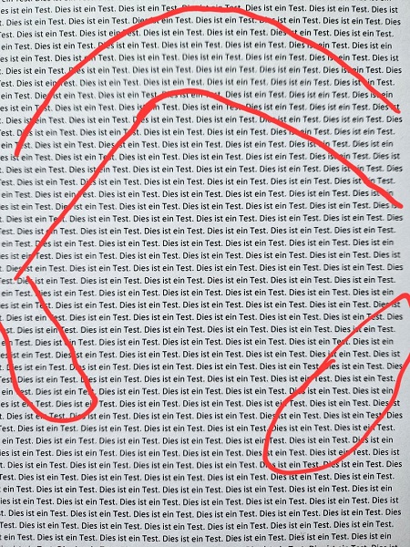 The "blurred banana" effect present on a piece of text taken on a Galaxy S23 Plus.
