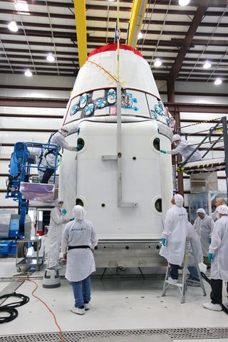 SpaceX Falcon 9 Rocket Payload Fairing