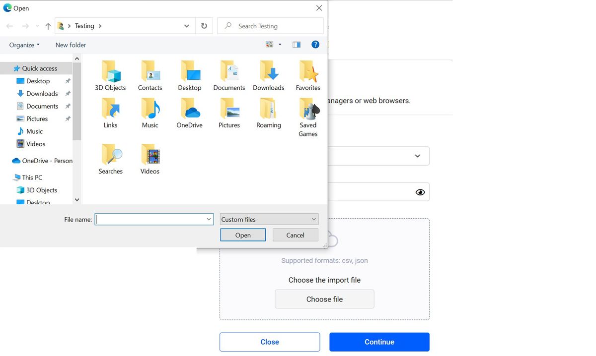 Bitdefender Password Manager app screenshot